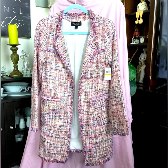 NWT LAUNDRY BY SHELLI SEGAL BLAZER - Picture 2 of 9